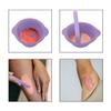 Silicone Wax Bowl and Liner Set for Hair Removal, Non-Stick Wax Pot with Spatula Sticks(purple) view 4