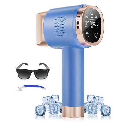 Laser Hair Removal for Women and Men, At-Home IPL Hair Removal with 999,900 Flashes, 3 Modes & Auto Flashing for Fast Full Body, Hair Removel for Facial Legs Arms Bikini Line