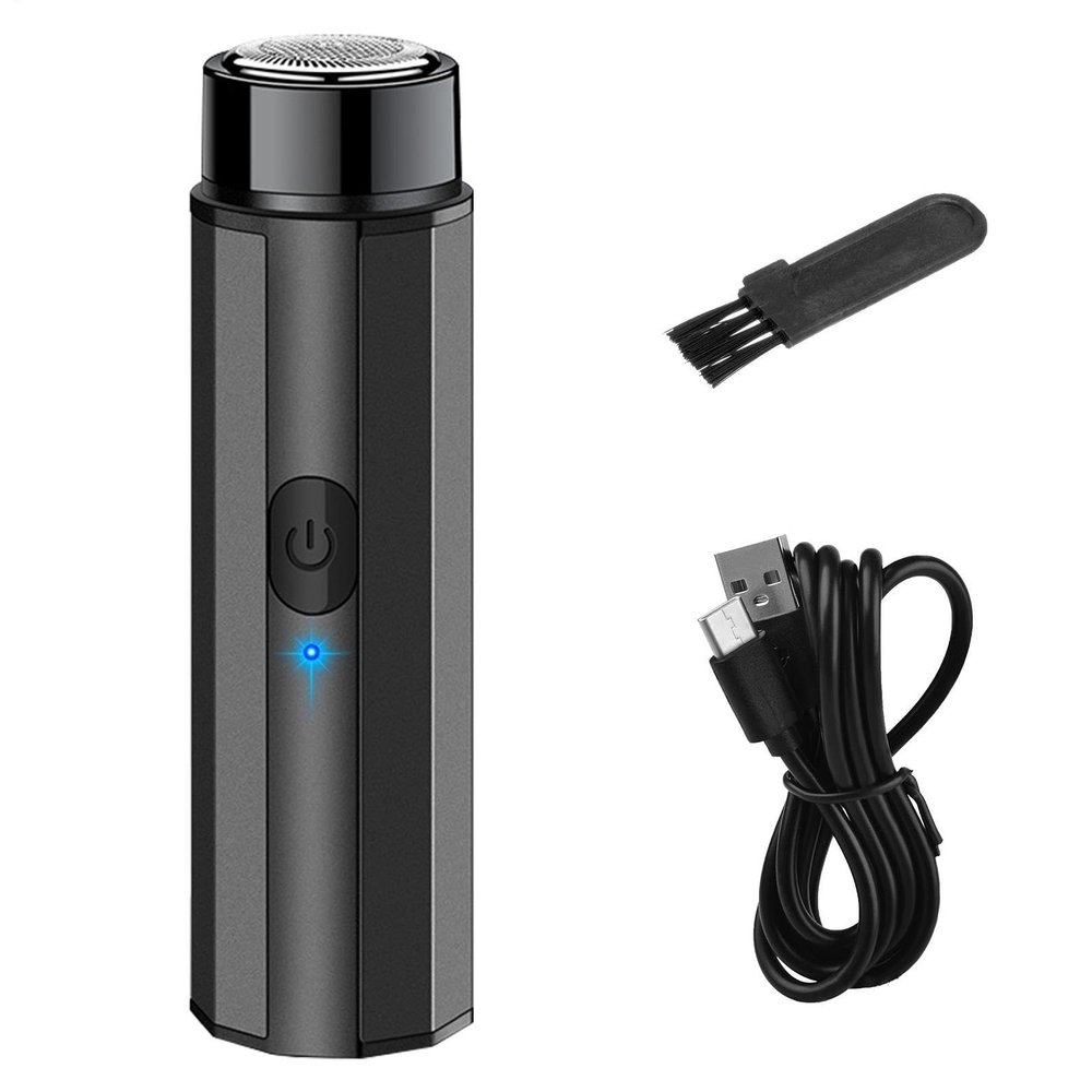 Cordless Electric razorr - Rechargeable Travel Electric razorr, minii Men Electric Shavers | USB Rechargeable Pocket Size Shaver, Precision Trimmer, Travel Foil Shaver Hair Trimmer Suitable for Men