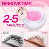 ARISON LASHES Lash Remover For Eyelash Extension Cream Remover Low Irritation Cream Remover for Sensitive Skin Fast Dissolution Professional Eyelash Extensions Salon Use(Bubble gum) view 4
