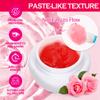 ARISON LASHES Lash Remover For Eyelash Extension Cream Remover Low Irritation Cream Remover for Sensitive Skin Fast Dissolution Professional Eyelash Extensions Salon Use(Rose) view 2