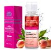 ARISON LASHES Lash Shampoo Concentrate for Lash Extensions 100ML Eyelash Cleanser Concentrate Oil-Free Eyelash Extension Shampoo with Salon Home Care(Peach) view 1