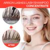 ARISON LASHES Lash Shampoo Concentrate for Lash Extensions 100ML Eyelash Cleanser Concentrate Oil-Free Eyelash Extension Shampoo with Salon Home Care(Peach) view 3