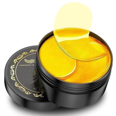 60 Pcs Mask for women, 24K Gold Eye mask