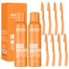 Hair Identifier Spray for Face Shaving Dermaplaning Tool Skin Body Dermaplane Spray for Women with 8 Face Razor Face Shaver Kit Facial Hair Removal Dermaplane Razor for Women Face (Orange 2 Pack) view 1