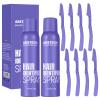 Dermaplane Razor for Women Face Hair Identifier Spray for Face Shaving Dermaplaning Tool Skin Body Dermaplaning Spray for Women with 8 Facial Razor Face Shaver Kit Facial Hair Removal (Purple 2 Pack) view 1