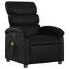Electric Massage Recliner Chair Black Faux Leather 22,85KG view 3
