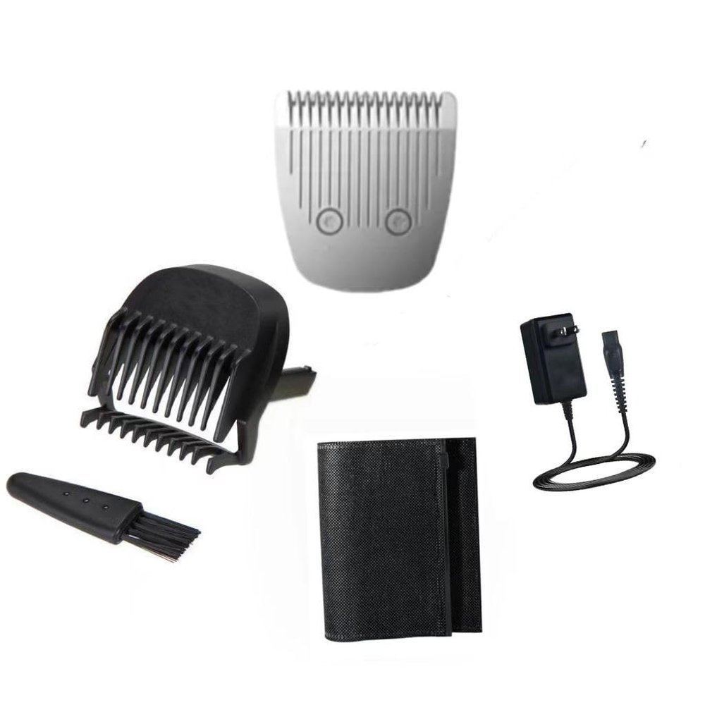 Replacement Beard Trimmer Cutter Head and Hair Clipper Comb And Charger For Philips BT3210/41 Cordless Grooming Adjustable Length, Beard Trimmer And Hair Clipper(5pcs)