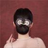 Peacock Display Angel Wings Elegant Hair Bun Maker, Rhinestone Peacock Hair Bun Maker with Elegant Twist, Elegant Twist Hairpin for Long Thick Hair view 4