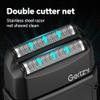 Gertzy Electric Shaver for Men Face, Men's Razor, Cordless Beard Foil Shavers, Wet Dry Waterproof, 3-Speed Adjustable Shaving,Rechargeable Type-C Charging, LED Display (Black) view 2