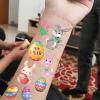 10 Sheets Happy Easter Tattoos For Kids Boys Girls Temporary Tattoos Easter Party Decoration Accessories Goodie Bag Fillers, Funny Bunny Eggs Fake Tattoo Sticker Party Favor Supplies Basket Stuffers view 2