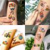 10 Sheets Happy Easter Tattoos For Kids Boys Girls Temporary Tattoos Easter Party Decoration Accessories Goodie Bag Fillers, Funny Bunny Eggs Fake Tattoo Sticker Party Favor Supplies Basket Stuffers view 4