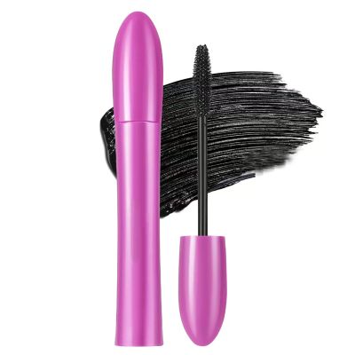 Black Color Mascara, Volumizing Lengthening Waterproof Liquid Lash Extensions, Smudge Proof Longwear Voluminous Curling Defining, Non Clumping, Natural Finish (#10 Black)