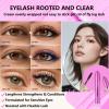 Black Color Mascara, Volumizing Lengthening Waterproof Liquid Lash Extensions, Smudge Proof Longwear Voluminous Curling Defining, Non Clumping, Natural Finish (#10 Black) view 3