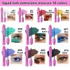 Black Color Mascara, Volumizing Lengthening Waterproof Liquid Lash Extensions, Smudge Proof Longwear Voluminous Curling Defining, Non Clumping, Natural Finish (#10 Black) view 4