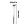 Blackhead Remover Tools, Pore Spatula, Nose Pore Scraper Manual Blackhead Squeezing Tool, Face Spatula for Men and Women view 2