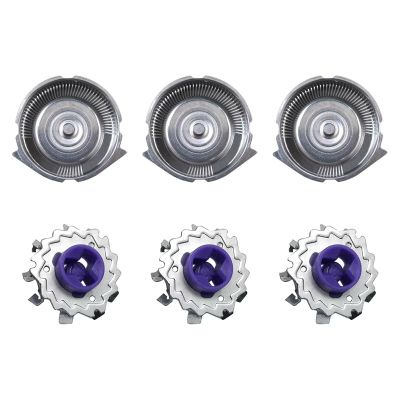 3Pcs Upgraded Replacement HQ8 Shaver Blades Fits for 71 -, 72 -, 73 -, 77 -, 78 -, 84 -, 88 -, PT / AT7-, PT / AT8,SH50/52,etc