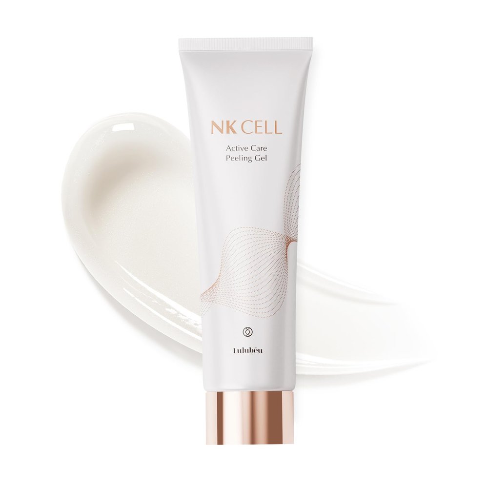 Lulubeu Active Care Peeling Gel with NK Cell Technology, Exfoliating Gel with Niacinamide for Hydration & Smooth Skin, 4.06 fl oz
