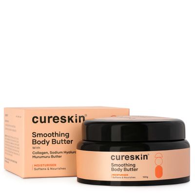 Cureskin Smoothing Body Butter Stretch Marks Cream for Women and Men | Stretch Marks Removal Cream for Women