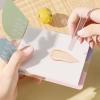 2pcs Liquid Palette Paper Disposable Makeup Coloring Paper with Mixing Stick Lipstick Paper, Makeup Palette Mixing Tray Apply for Eye Shadow Lipsticks view 2