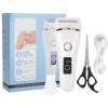 MUNEFE Women Electric Shaver, USB Rechargeable Women Electric Shaver, 3 in 1 Electric Shaver for Nose Face Body Leg Bikini Arm Hair view 1