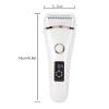 MUNEFE Women Electric Shaver, USB Rechargeable Women Electric Shaver, 3 in 1 Electric Shaver for Nose Face Body Leg Bikini Arm Hair view 3