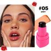 Qifylmaf 5 Colors Hydrating Lip & Cheek Tint, Long-Lasting Jelly Blush Stick with Cooling Effect, Watercolor-Like Finish (# 05) view 2
