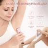 Bikini Trimmer for Women, Waterproof Electric Bikini Shaver Cordless Recharge Razors for Women for Leg Bikini Area Face Armpit & Body Trimming, Ideal Gifts for Ladies - Pink view 3