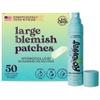 Livaclean 50 CT Large Hydrocolloid Acne Patches & Hypochlorous Acid Spray for Face & Body view 1