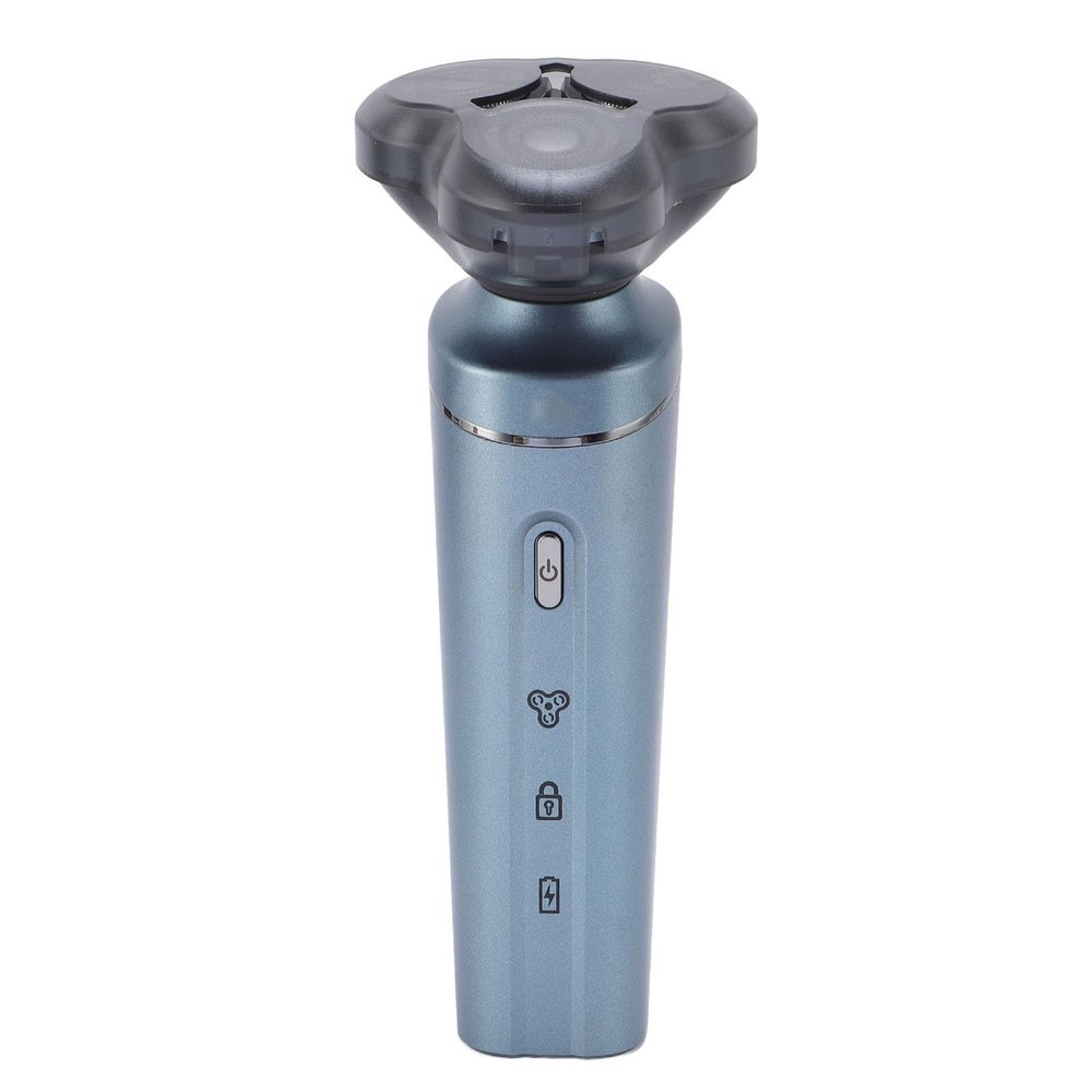 3 in 1 Electric Beard Trimmer for Men, Wet & Dry Electric Shaver with Sideburns and Nose Hair Trimmer, 600mAh Recharging Reciprocating 3 Head, Beard Clipper for Men
