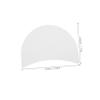 WOONEKY 100pcs Eyelid Makeup Shields Eye Pad Stickers for Precise Eyeliner Application No Smudge Easy to Use for Sensitive Skin Makeup Routine Simplifier view 2