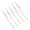 FRCOLOR Essential Makeup Brush Set 5pcs Silicone Makeup Brushes Lip Applicator for Foundation Eyeshadow Portable Easy to Carry view 1