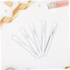 FRCOLOR Essential Makeup Brush Set 5pcs Silicone Makeup Brushes Lip Applicator for Foundation Eyeshadow Portable Easy to Carry view 4