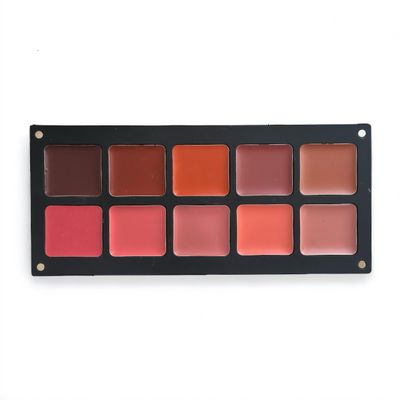 Bianca Makeup Cheeks & Lip Palette | Lipstick and Blush | Cream Formula | Reusable Magnetic Case | For All Skin Types (Coffe, Nude)