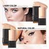 2 In 1 Anti Wrinkle Foundation Stick, Korea Flawless Eraser Foundation Stick- Hydrating Lightweight, Double Head Foundation Make Up Stick with Brush,Multi-Use Face Makeup Contour Stick (Natural,2pcs) view 4
