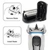 32B Series 3 Replacement Head Compatible with Braun S3 3040S Replacement Shaver Head, 32B Foil&Cutter Shaver Head for Braun S3 Razor Head S3 3040s 3080s-4 370cc 3070cc 3000s 3010, 3090cc, 2Pack view 4