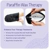 Therabath Insulated Mitts for Paraffin Wax Bath, for Skin Therapy, for Home and Spa, Made in The USA, 1 Pair (Black) view 4