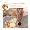 Hemoton 1set Body Scrubber and Exfoliating Tools for Deep Cleansing Bath Ball Tool and Foot File Bath Kit for Women Spa Self-Care view 4