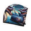ChenGua Roaring Dragon Coral Velvet Dry Hair Cap - Super Absorbent Hair Towel Wrap Microfiber Hair Turban for Women Men view 3