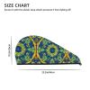 ChenGua Yin Yang Totem Coral Velvet Dry Hair Cap - Super Absorbent Hair Towel Wrap Microfiber Hair Turban for Women Men view 4