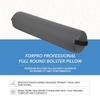 ForPro Full Round Bolster Pillow, Cool Grey, Oil and Stain-Resistant, for Massage and Yoga, 6 R x 26 L (Pack of 2) view 3