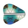 Beach Coconut Sunshine Coral Velvet Dry Hair Cap - Super Absorbent Hair Towel Wrap Microfiber Hair Turban for Women Men view 2