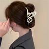FMURY Tassel plush hair clips female back of the plate hair grab clip a word clip duckbill shark clip headdresses(D) view 2