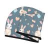 ChenGua Cartoon Cute Bunny Coral Velvet Dry Hair Cap - Super Absorbent Hair Towel Wrap Microfiber Hair Turban for Women Men view 3