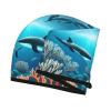 ChenGua Whales Under The sea Coral Velvet Dry Hair Cap - Super Absorbent Hair Towel Wrap Microfiber Hair Turban for Women Men view 3