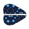ChenGua Cartoon Blue Star Coral Velvet Dry Hair Cap - Super Absorbent Hair Towel Wrap Microfiber Hair Turban for Women Men view 2