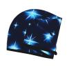 ChenGua Cartoon Blue Star Coral Velvet Dry Hair Cap - Super Absorbent Hair Towel Wrap Microfiber Hair Turban for Women Men view 3