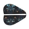 ChenGua Future Robot Coral Velvet Dry Hair Cap - Super Absorbent Hair Towel Wrap Microfiber Hair Turban for Women Men view 2