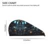 ChenGua Future Robot Coral Velvet Dry Hair Cap - Super Absorbent Hair Towel Wrap Microfiber Hair Turban for Women Men view 4