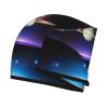 ChenGua Cosmic Saturn Coral Velvet Dry Hair Cap - Super Absorbent Hair Towel Wrap Microfiber Hair Turban for Women Men view 3